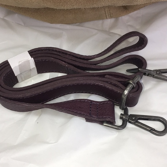 Free People Brown Suede Hobo Bag - Picture 6 of 8